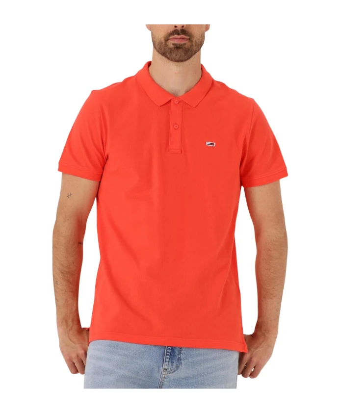 Оранжевая узкая рубашка-поло для мужчин Tommy Jeans, оранжевый
Оранжевая узкая рубашка-поло для мужчин Tommy Jeans, оранжевый