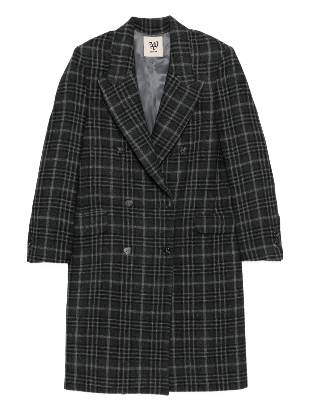 Двубортное пальто в клетку Aniye By, серый
Двубортное пальто в клетку Aniye By, серый