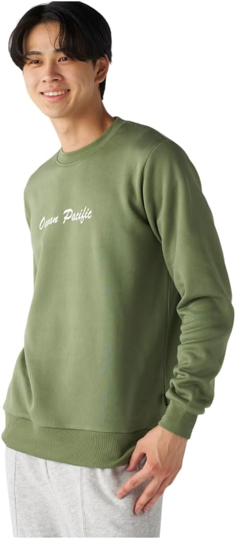 Мужская толстовка Ocean Pacific, легкая, на флисовой подкладке, с круглым вырезом, зеленый
Мужская толстовка Ocean Pacific, легкая, на флисовой подкладке, с круглым вырезом, зеленый