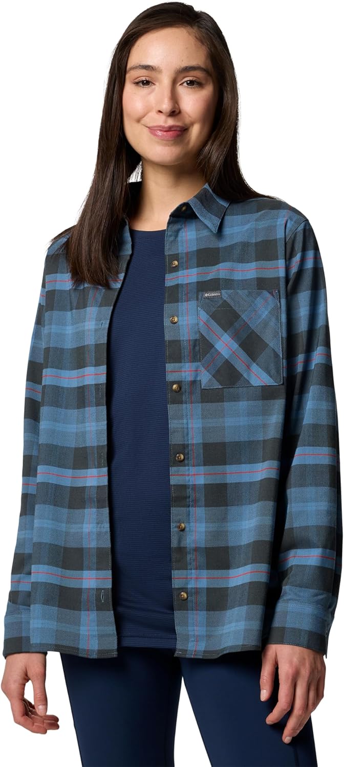 Columbia Womens Port Hope Peak Flannel, Collegiate Navy
Columbia Womens Port Hope Peak Flannel, Collegiate Navy