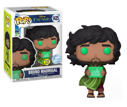 Funko POP Disney Encanto 1425 Bruno Madrigal Glow Special Edition Funko POP!
Funko POP Disney Encanto 1425 Bruno Madrigal Glow Special Edition Funko POP!
