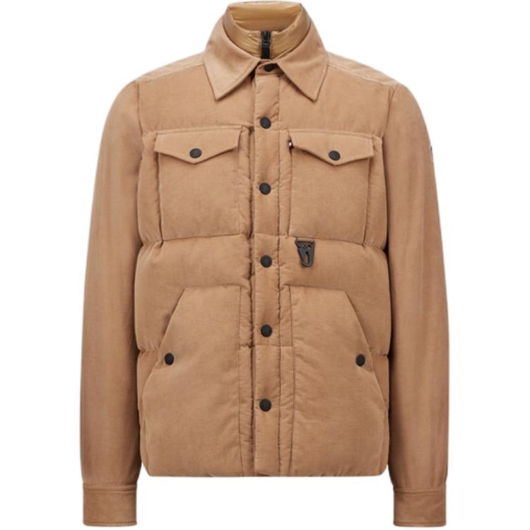 Moncler Grenoble Лек Даун Рубашка Куртка, Camel Beige
Moncler Grenoble Лек Даун Рубашка Куртка, Camel Beige