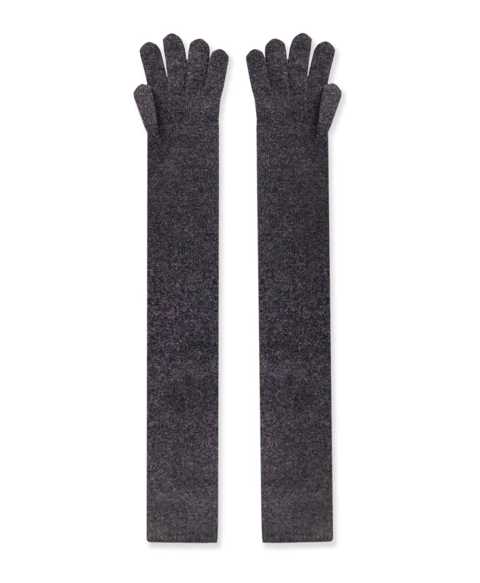 Серые кашемировые перчатки с прошитыми деталями. Max Mara, серый
Серые кашемировые перчатки с прошитыми деталями. Max Mara, серый