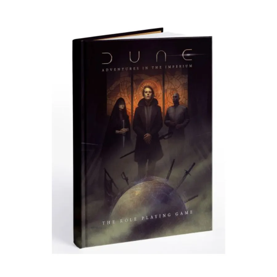 Dune - Adventures in the Imperium Core Rulebook, Dune Role Playing Games (Modiphius Entertainment), твердый переплет
Dune - Adventures in the Imperium Core Rulebook, Dune Role Playing Games (Modiphius Entertainment), твердый переплет