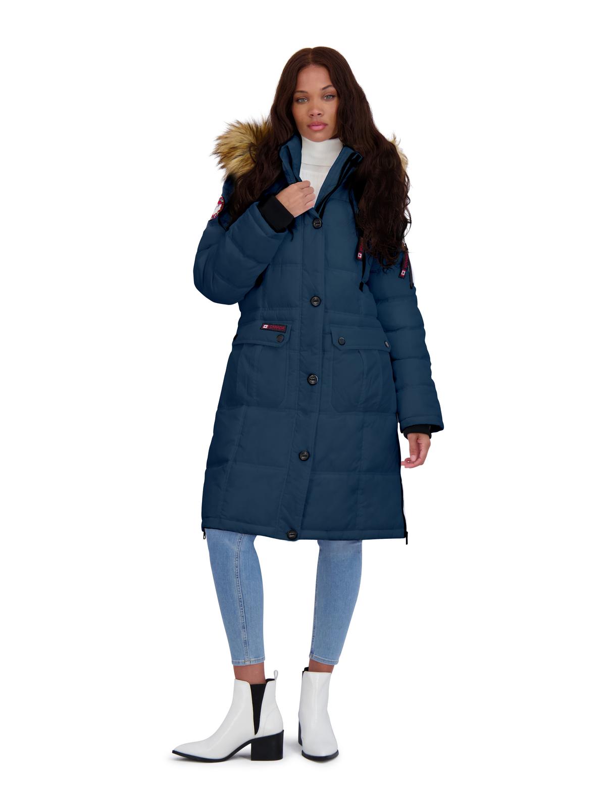 Женское тяжелое пуховое пальто из искусственного меха Canada Weather Gear, цвет shady blue
Женское тяжелое пуховое пальто из искусственного меха Canada Weather Gear, цвет shady blue