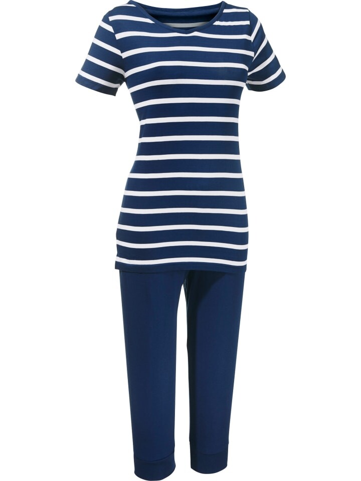 Ночное белье Erwin Müller, цвет marine/weiß
Ночное белье Erwin Müller, цвет marine/weiß