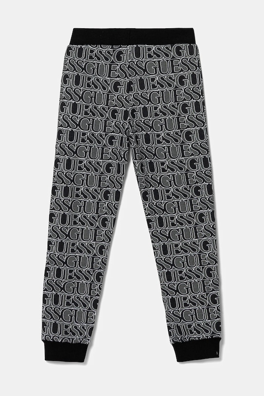 Детские хлопковые спортивные брюки Guess, черный
Детские хлопковые спортивные брюки Guess, черный