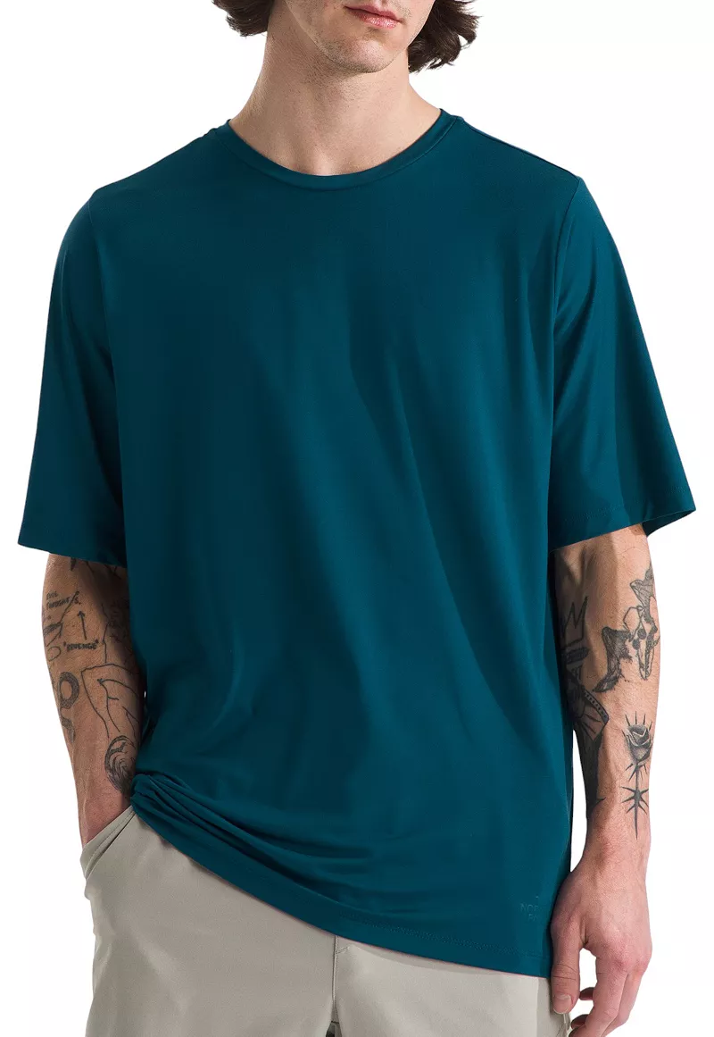 Мужская футболка с короткими рукавами и круглым вырезом The North Face Dune Sky, цвет Midnight Petrol
Мужская футболка с короткими рукавами и круглым вырезом The North Face Dune Sky, цвет Midnight Petrol