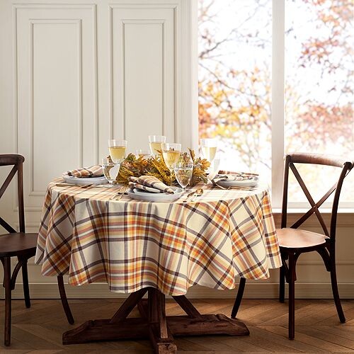 Тканая клетчатая скатерть Russet Harvest, овальная форма, 60 x 84 дюйма Elrene Home Fashions, цвет Multi
Тканая клетчатая скатерть Russet Harvest, овальная форма, 60 x 84 дюйма Elrene Home Fashions, цвет Multi