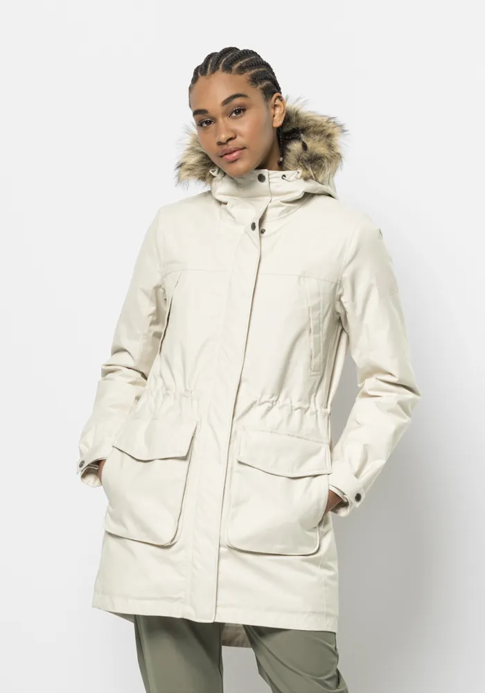 Функциональная парка Jack Wolfskin "WINTERFROST INS PARKA W", с капюшоном, белый
Функциональная парка Jack Wolfskin "WINTERFROST INS PARKA W", с капюшоном, белый