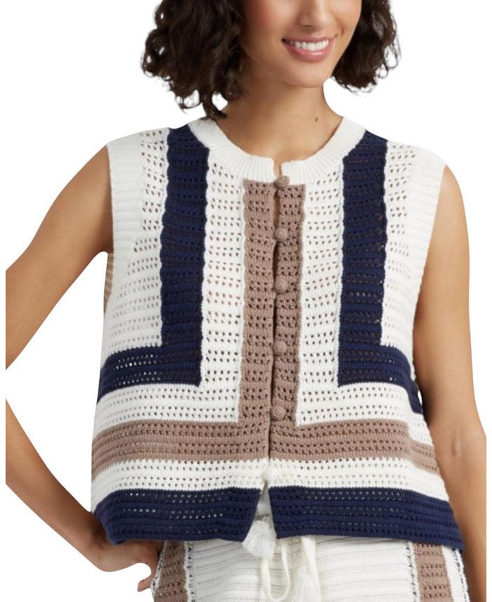 Женская хлопковая безрукавка Capri Chinti & Parker, синий
Женская хлопковая безрукавка Capri Chinti & Parker, синий