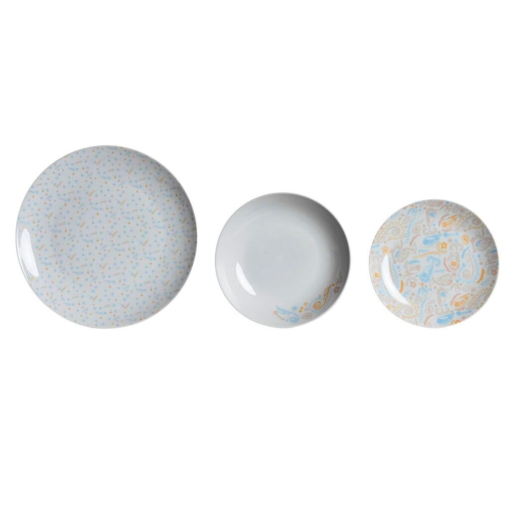 Набор посуды DKD Home Decor Синий Белый Розовый Фарфор 18 предметов 27 x 27 x 3 см
Набор посуды DKD Home Decor Синий Белый Розовый Фарфор 18 предметов 27 x 27 x 3 см