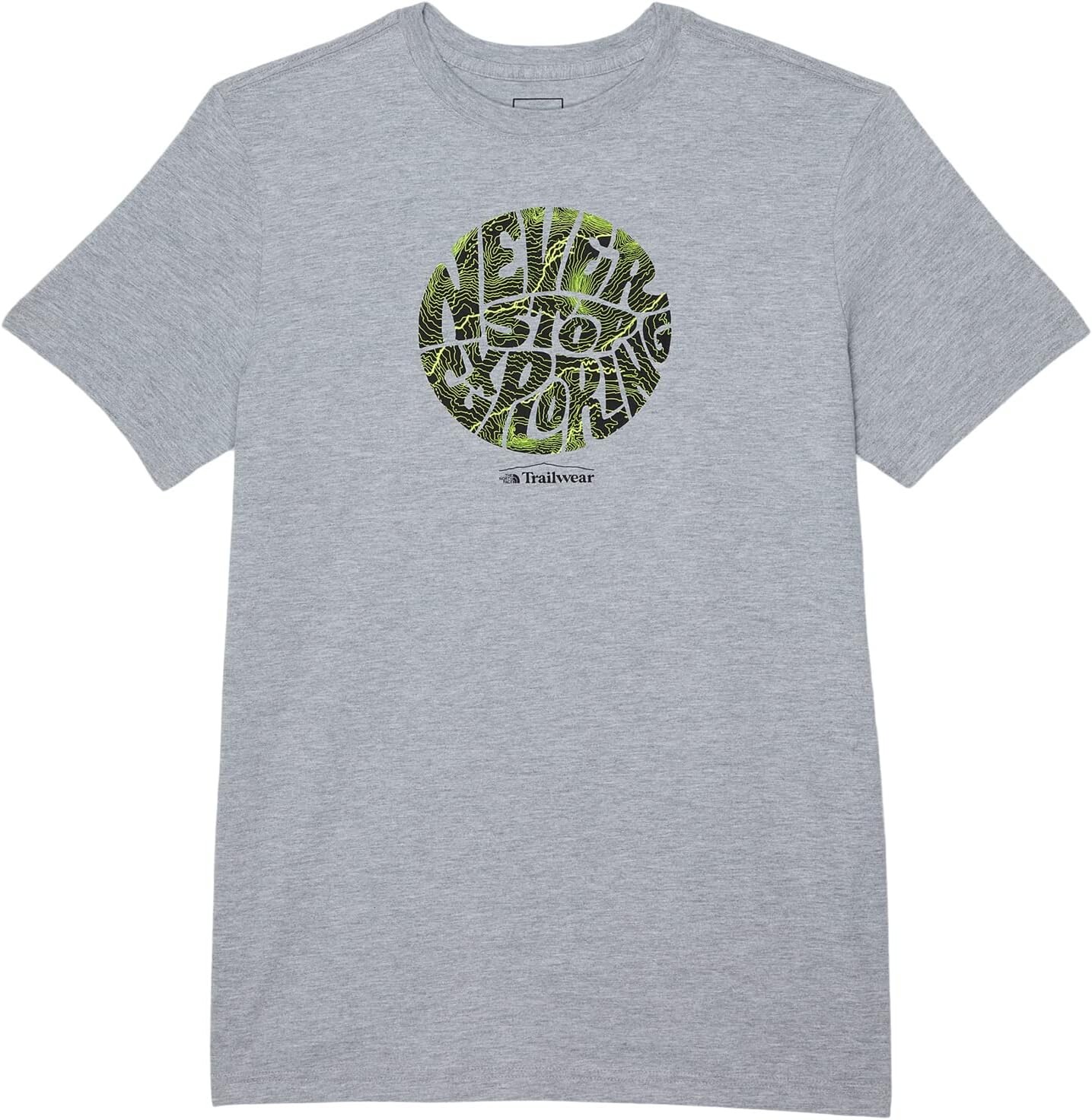 Футболка The North Face Short Sleeve Graphic Tee, цвет TNF Light Grey Heather/LED Yellow
Футболка The North Face Short Sleeve Graphic Tee, цвет TNF Light Grey Heather/LED Yellow
