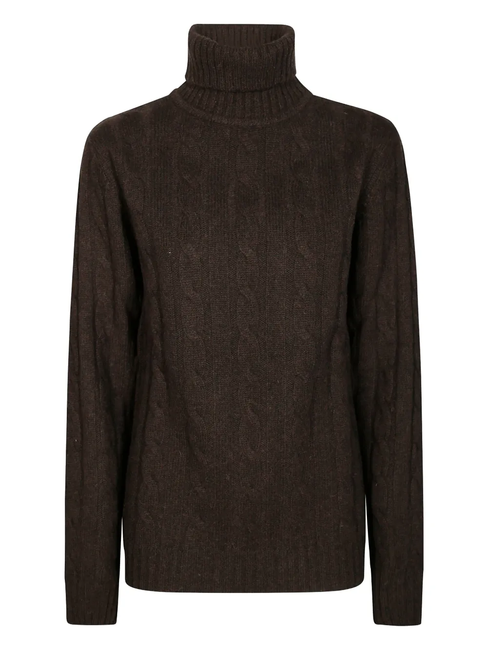 Свитер с воротником-гольф и крупной вязкой Daniele Fiesoli, коричневый
Свитер с воротником-гольф и крупной вязкой Daniele Fiesoli, коричневый
