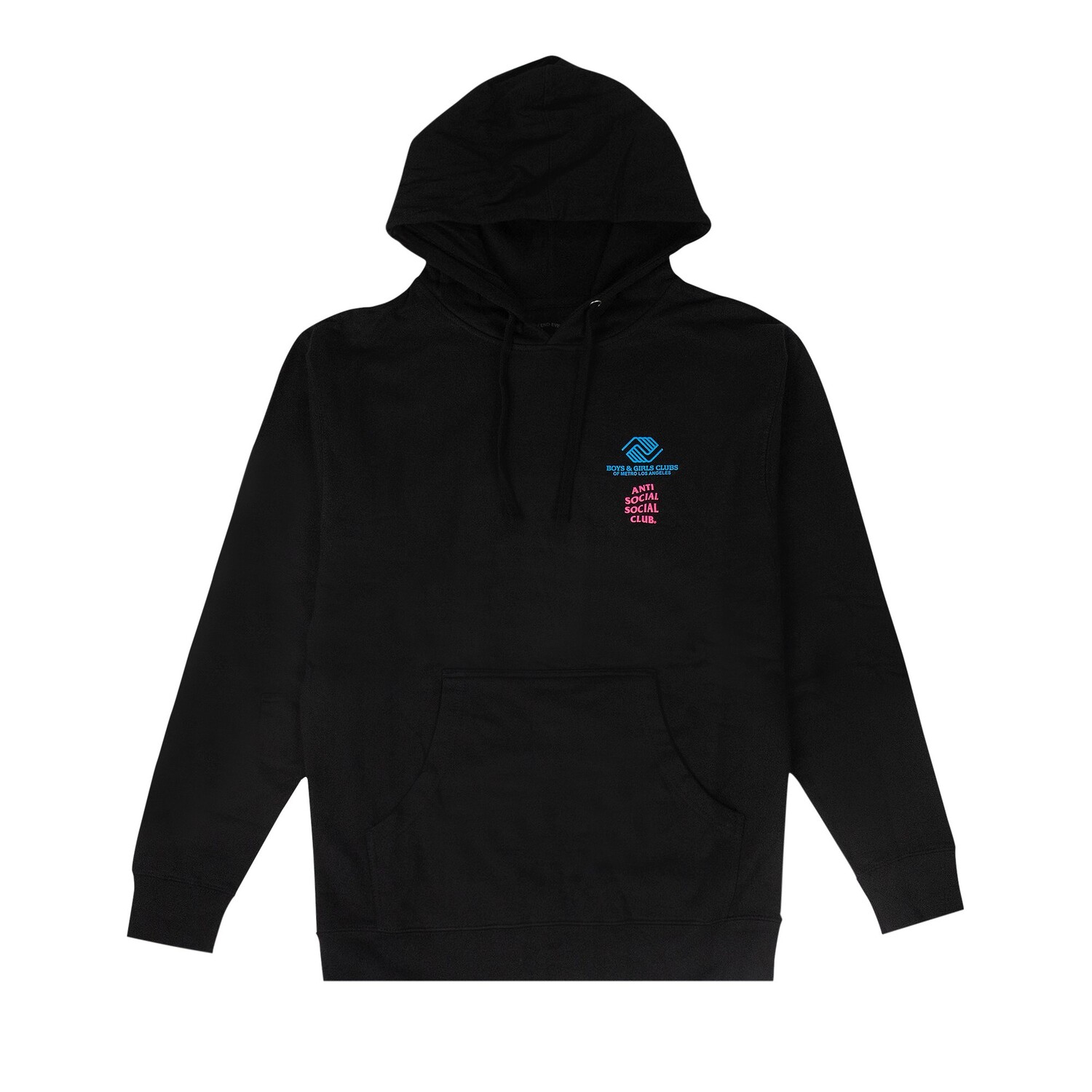 Толстовка с капюшоном и логотипом Anti Social Social Club x BGCMLA, цвет Черный
Толстовка с капюшоном и логотипом Anti Social Social Club x BGCMLA, цвет Черный