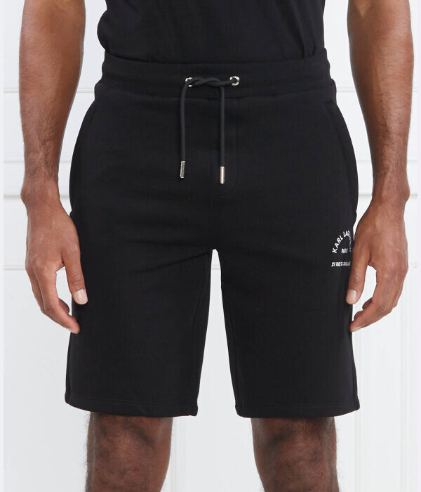 Шорты спортивные Karl Lagerfeld Regular Fit, черный 
Шорты спортивные Karl Lagerfeld Regular Fit, черный