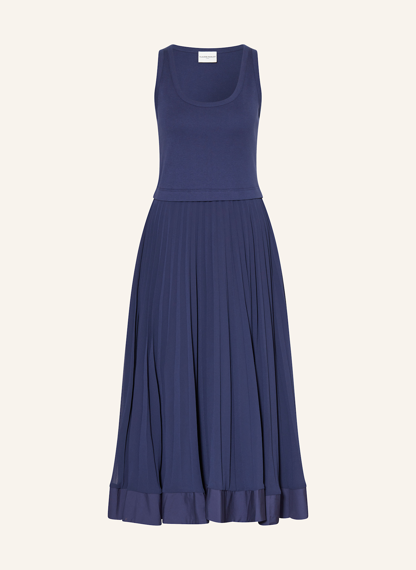 Платье из смеси материалов со складками Claudie Pierlot, синий
Платье из смеси материалов со складками Claudie Pierlot, синий