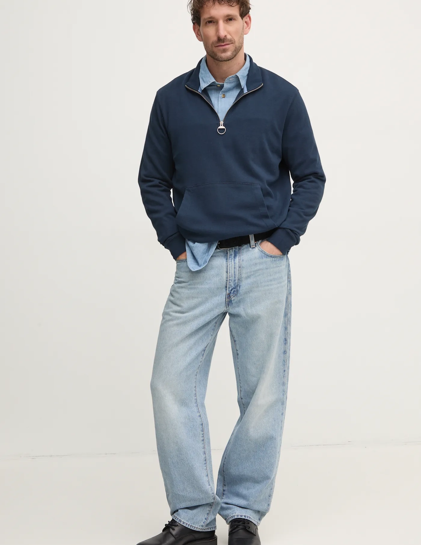 Хлопковая толстовка Barbour, темно-синий
Хлопковая толстовка Barbour, темно-синий