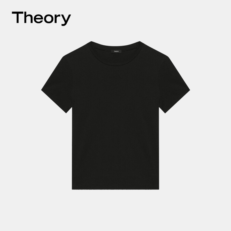 Футболка женская Theory с круглым вырезом, белый
Футболка женская Theory с круглым вырезом, белый