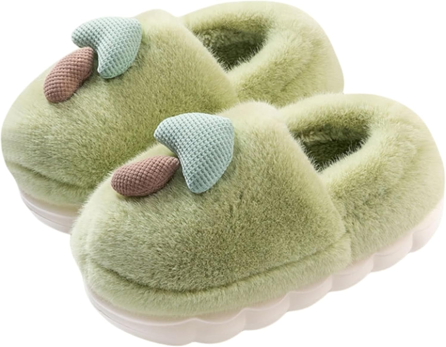 CZQAGCL Милые тапочки-грибочки для женщин и мужчин, из пеноматериала с эффектом памяти, мультяшные, теплые, для дома, зимняя обувь, зеленый
CZQAGCL Милые тапочки-грибочки для женщин и мужчин, из пеноматериала с эффектом памяти, мультяшные, теплые, для дома, зимняя обувь, зеленый