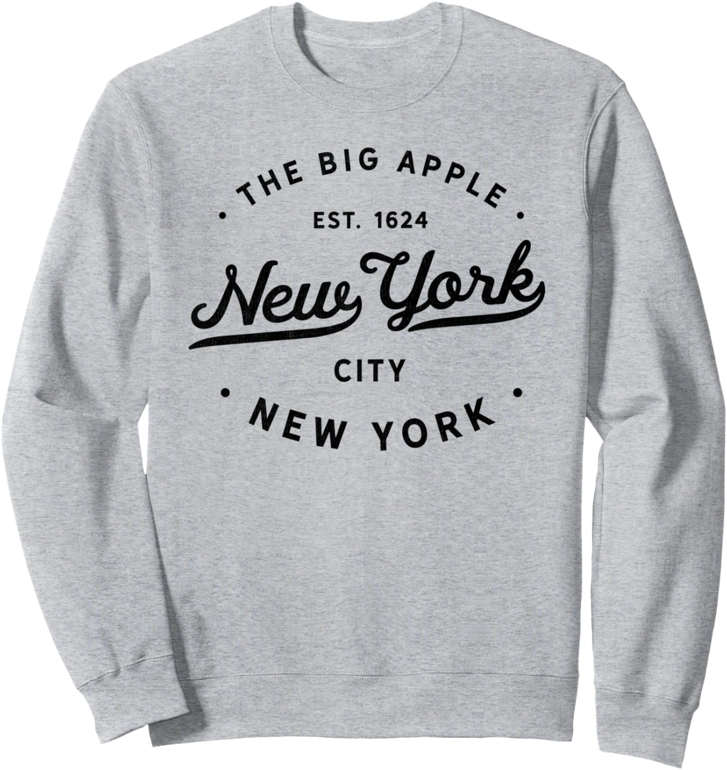 Классическая ретро-винтажная толстовка с изображением Нью-Йорка, США, Большого яблока New York City Big Apple Novelty, серый
Классическая ретро-винтажная толстовка с изображением Нью-Йорка, США, Большого яблока New York City Big Apple Novelty, серый