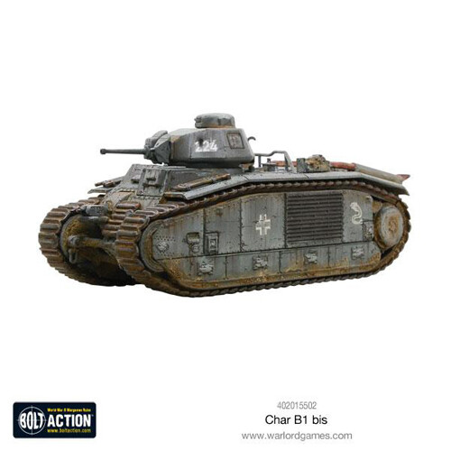 Фигурки Char B1 Bis Warlord Games
Фигурки Char B1 Bis Warlord Games