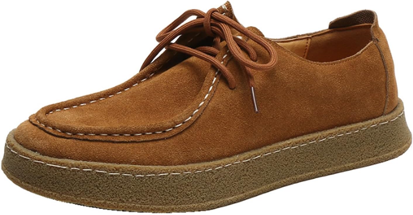 Мужские замшевые повседневные лоферы на шнуровке, удобные, слипоны, водонепроницаемые, для прогулок, на плоской подошве, низкие, легкие кроссовки Generic, Camel
Мужские замшевые повседневные лоферы на шнуровке, удобные, слипоны, водонепроницаемые, для прогулок, на плоской подошве, низкие, легкие кроссовки Generic, Camel