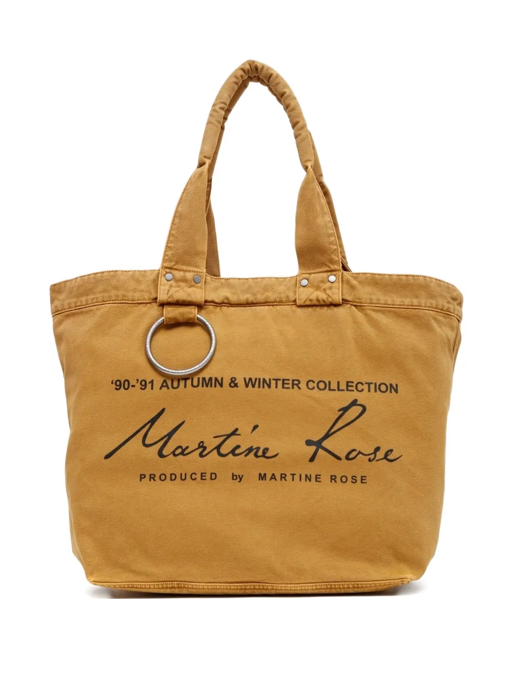 Сумка-шоппер с кольцом сверху Martine Rose, коричневый
Сумка-шоппер с кольцом сверху Martine Rose, коричневый