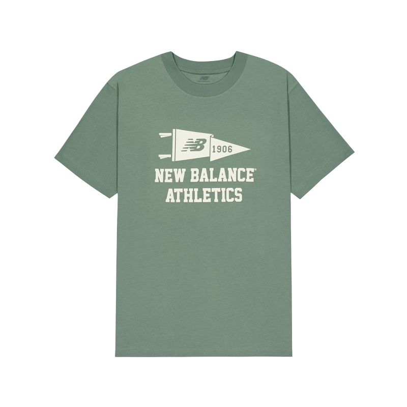 New Balance Футболка 1906 мужская зеленая
New Balance Футболка 1906 мужская зеленая