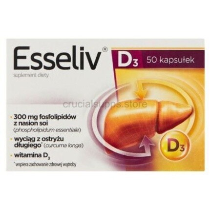 Эсселив Д3 50 капсул Aflofarm Farmacja
Эсселив Д3 50 капсул Aflofarm Farmacja