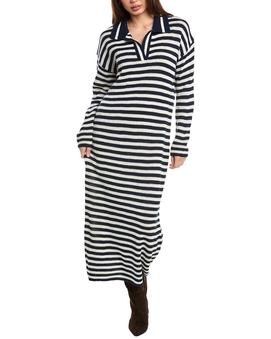 525 Америка Raya Polo свитер-платье 525 America, синий 
525 Америка Raya Polo свитер-платье 525 America, синий