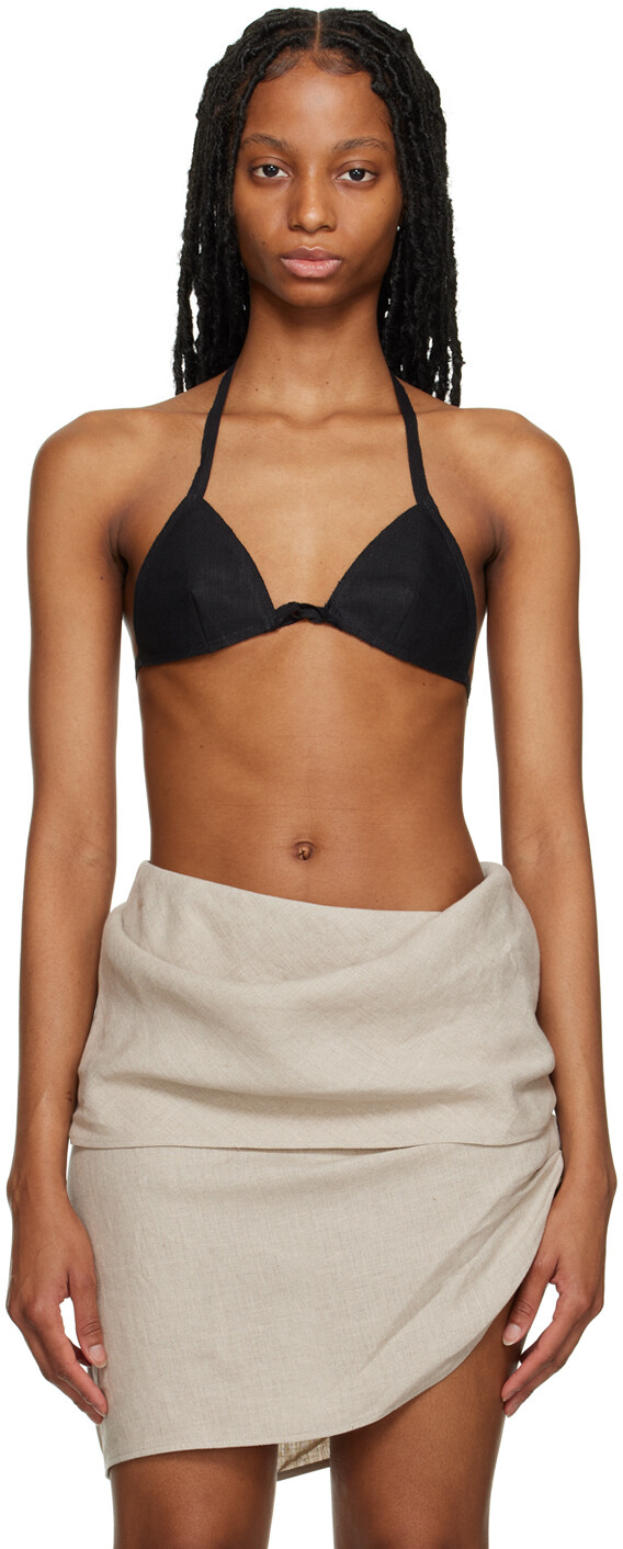 Черный бюстгальтер без косточек из ракушек Subtle Le Nguyen
Черный бюстгальтер без косточек из ракушек Subtle Le Nguyen