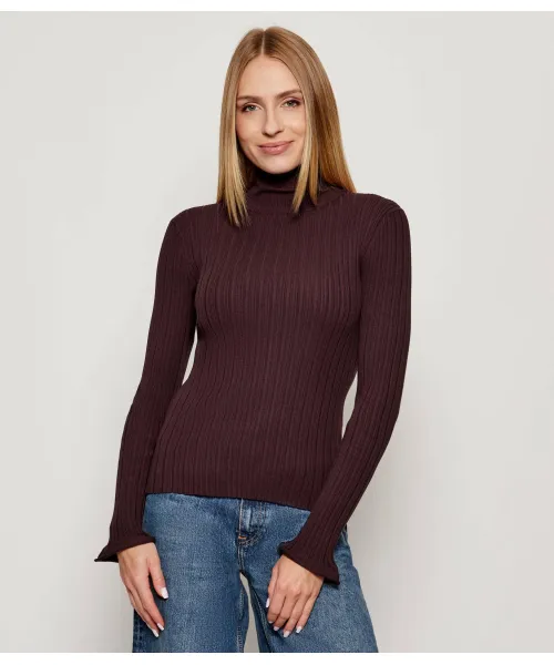 Водолазка перерыв Slim fit Marella, коричневый
Водолазка перерыв Slim fit Marella, коричневый