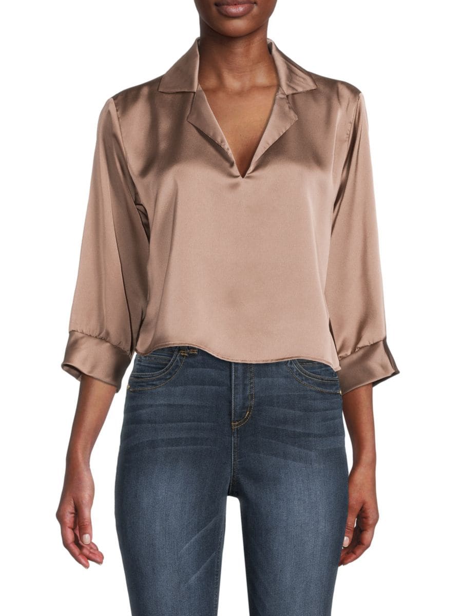 Атласный топ Renee C., цвет Dune
Атласный топ Renee C., цвет Dune