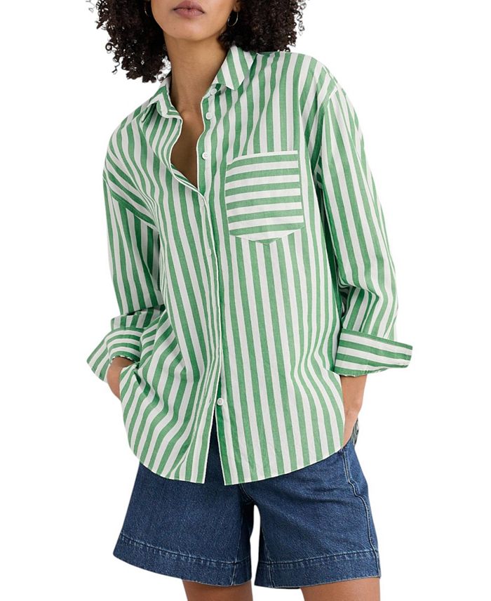 Женская рубашка Sea Path Seasalt Cornwall, зеленый
Женская рубашка Sea Path Seasalt Cornwall, зеленый