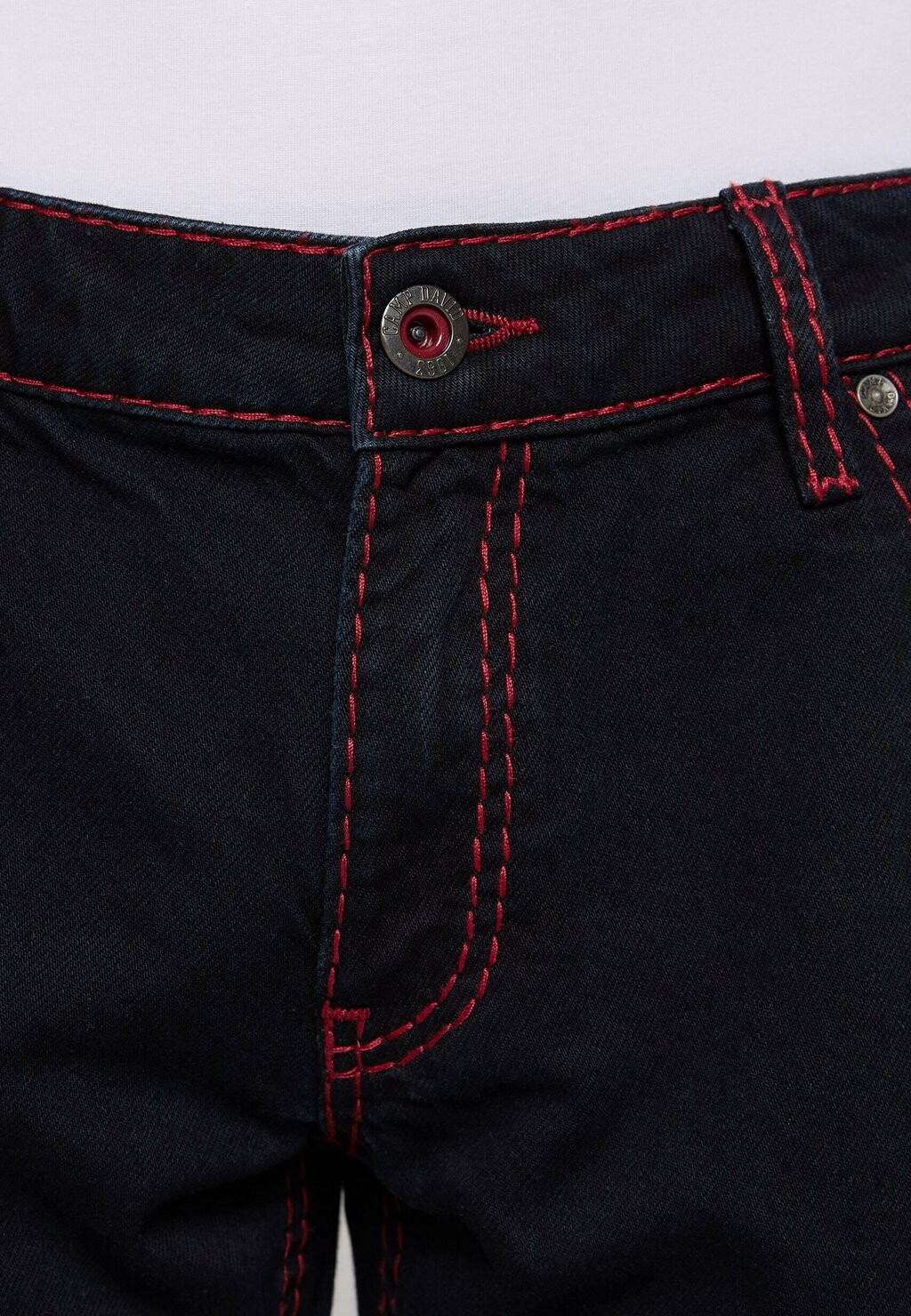 Джинсы прямого кроя MIT KONTRASTNÄHTEN Camp David, темно-синий
Джинсы прямого кроя MIT KONTRASTNÄHTEN Camp David, темно-синий