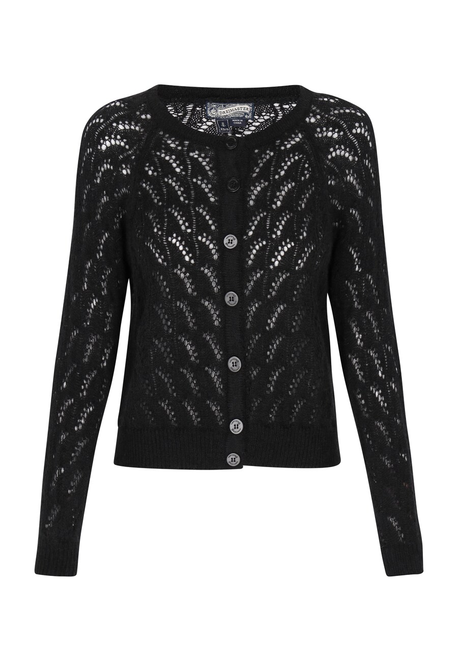 Вязаный кардиган DreiMaster Vintage, черный
Вязаный кардиган DreiMaster Vintage, черный