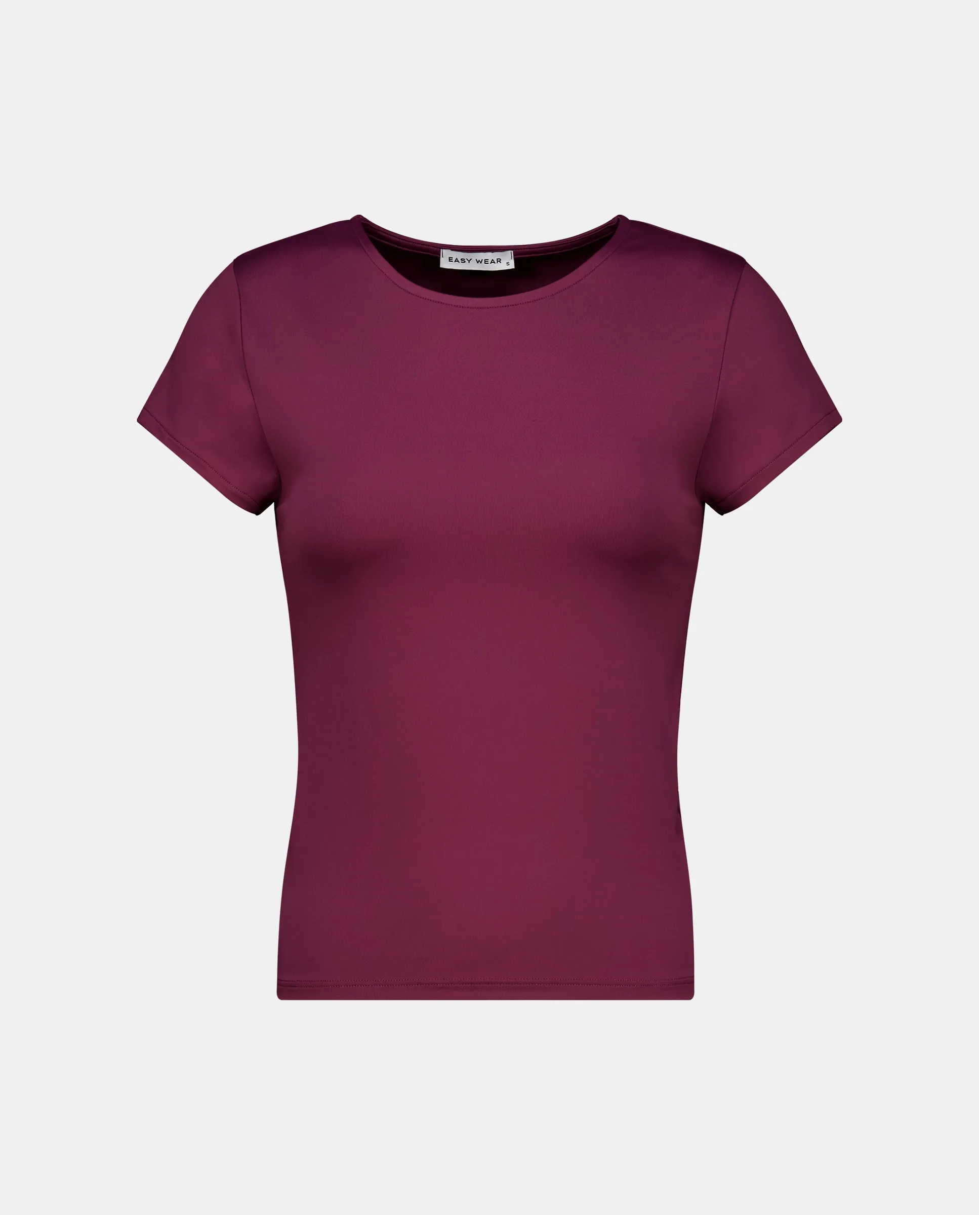 Женская футболка с коротким рукавом Easy Wear, бордовый
Женская футболка с коротким рукавом Easy Wear, бордовый