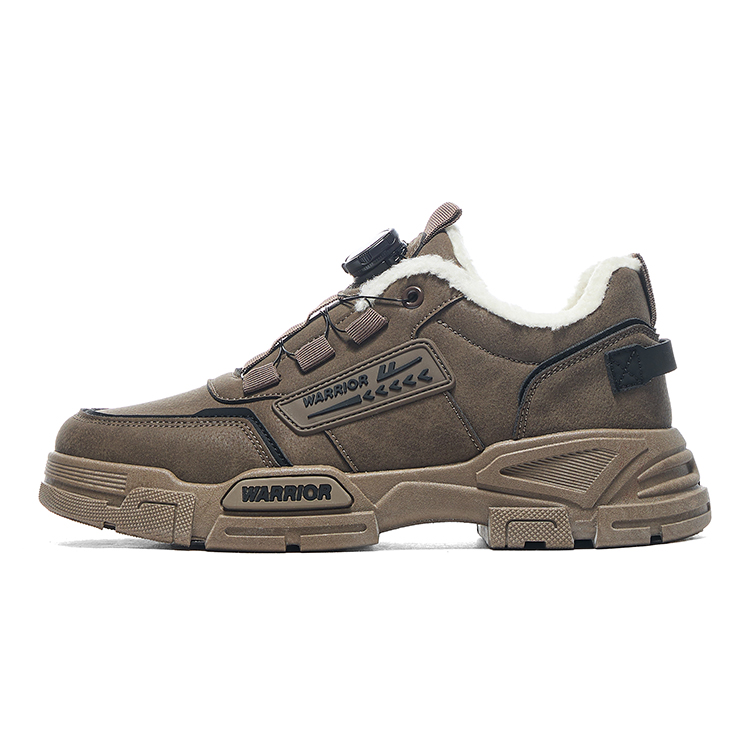 Slip Resistant низкие повседневные кроссовки мужские Coffee WARRIOR, coffee (fleece-lined and thickened)
Slip Resistant низкие повседневные кроссовки мужские Coffee WARRIOR, coffee (fleece-lined and thickened)