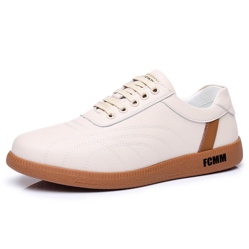 Противоскользящие легкие амортизирующие детские кроссовки для скейтбординга FCMM, бежевый
Противоскользящие легкие амортизирующие детские кроссовки для скейтбординга FCMM, бежевый