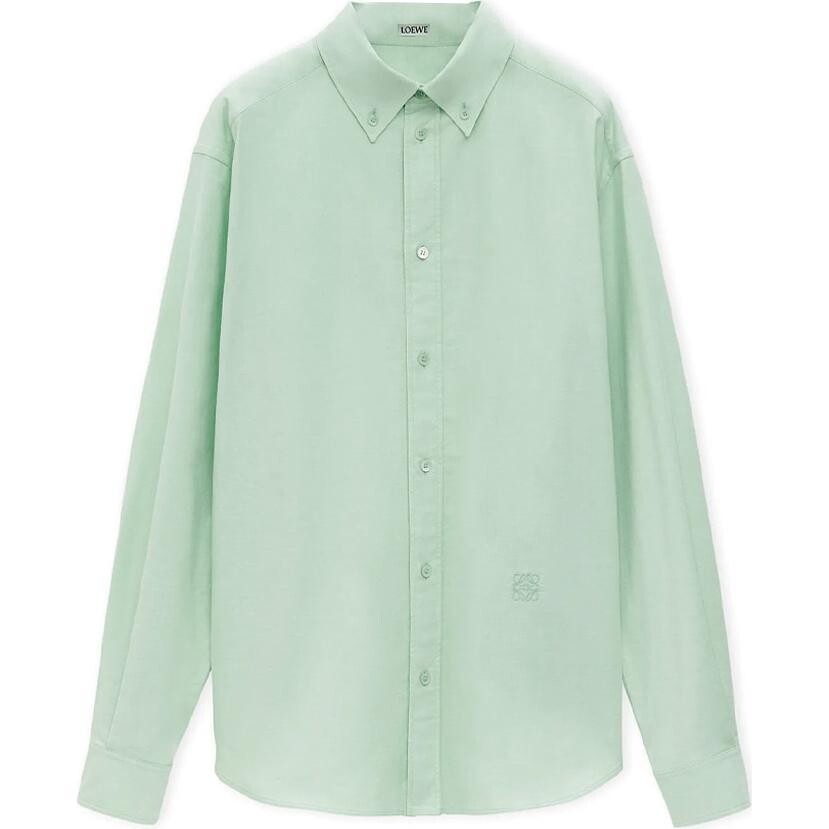 Рубашка мужская светло-зеленая Loewe, светло-зеленый
Рубашка мужская светло-зеленая Loewe, светло-зеленый