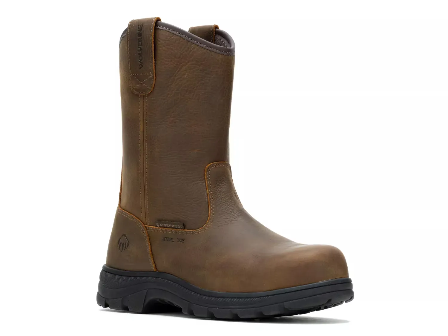 Carlsbad ST Wellington Waterproof Steel Toe Work Ботинки - мужские Wolverine, Dark Brown
Carlsbad ST Wellington Waterproof Steel Toe Work Ботинки - мужские Wolverine, Dark Brown