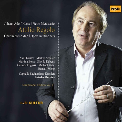 CD диск Hasse / Volle / Wong: Attilio Regolo
CD диск Hasse / Volle / Wong: Attilio Regolo