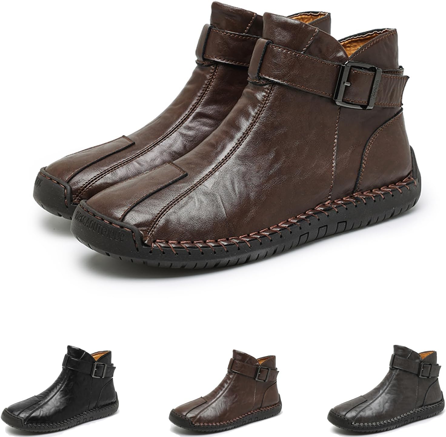 Мужские повседневные туфли AQIXIDX, кожаные лоферы, дышащие модные прогулочные туфли для работы, офиса и бизнеса, ручной работы, коричневый
Мужские повседневные туфли AQIXIDX, кожаные лоферы, дышащие модные прогулочные туфли для работы, офиса и бизнеса, ручной работы, коричневый