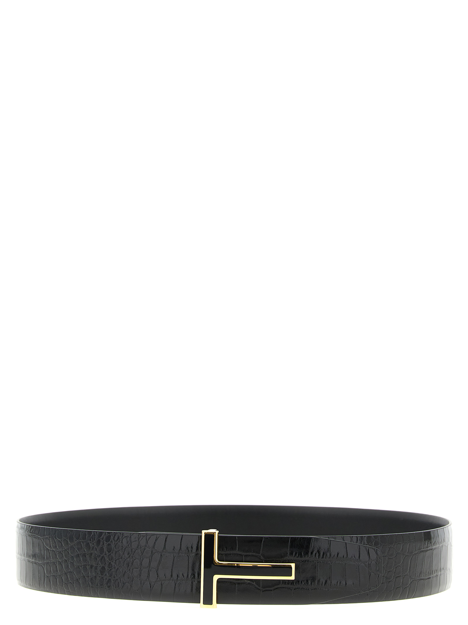 Двусторонний ремень из крокодиловой кожи TOM FORD, черный
Двусторонний ремень из крокодиловой кожи TOM FORD, черный