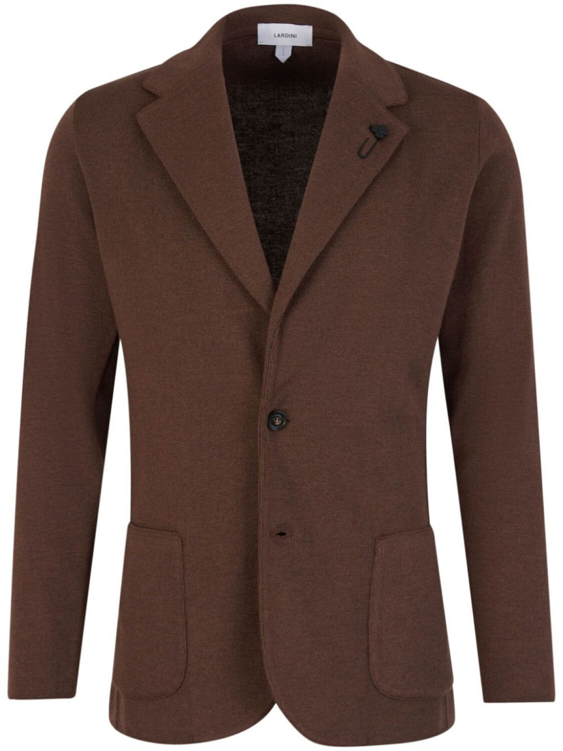 Lardini пиджак с накладными карманами, коричневый
Lardini пиджак с накладными карманами, коричневый