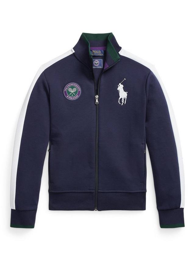 Детская куртка-бомбер Wimbledon Ballperson с молнией насквозь Ralph Lauren, Blue Navy
Детская куртка-бомбер Wimbledon Ballperson с молнией насквозь Ralph Lauren, Blue Navy
