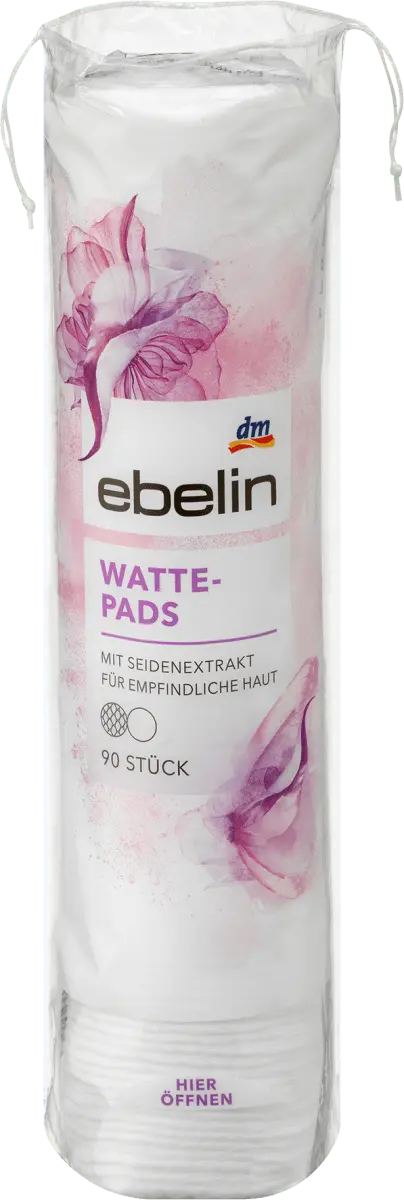 Ватные диски с экстрактом шелка 90 шт. ebelin
Ватные диски с экстрактом шелка 90 шт. ebelin