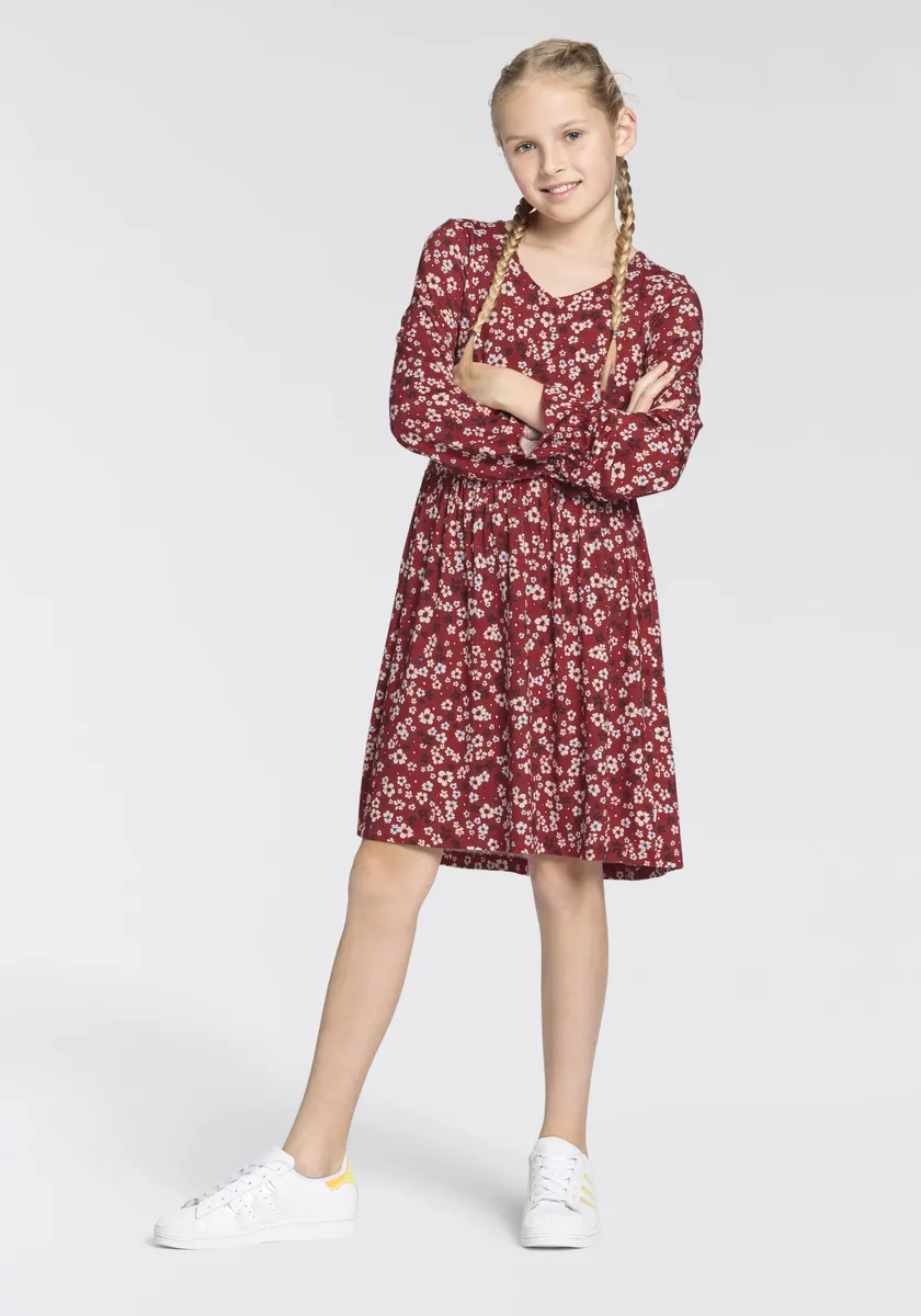 Платье трикотажное DELMAO "для девочек", мягкая вискоза с цветочным узором, красный
Платье трикотажное DELMAO "для девочек", мягкая вискоза с цветочным узором, красный