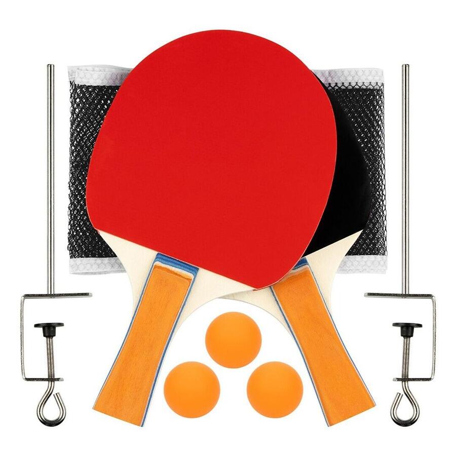 AVENTO Набор для настольного тенниса с 2 ракетками, 3 мячами и сеткой
AVENTO Набор для настольного тенниса с 2 ракетками, 3 мячами и сеткой